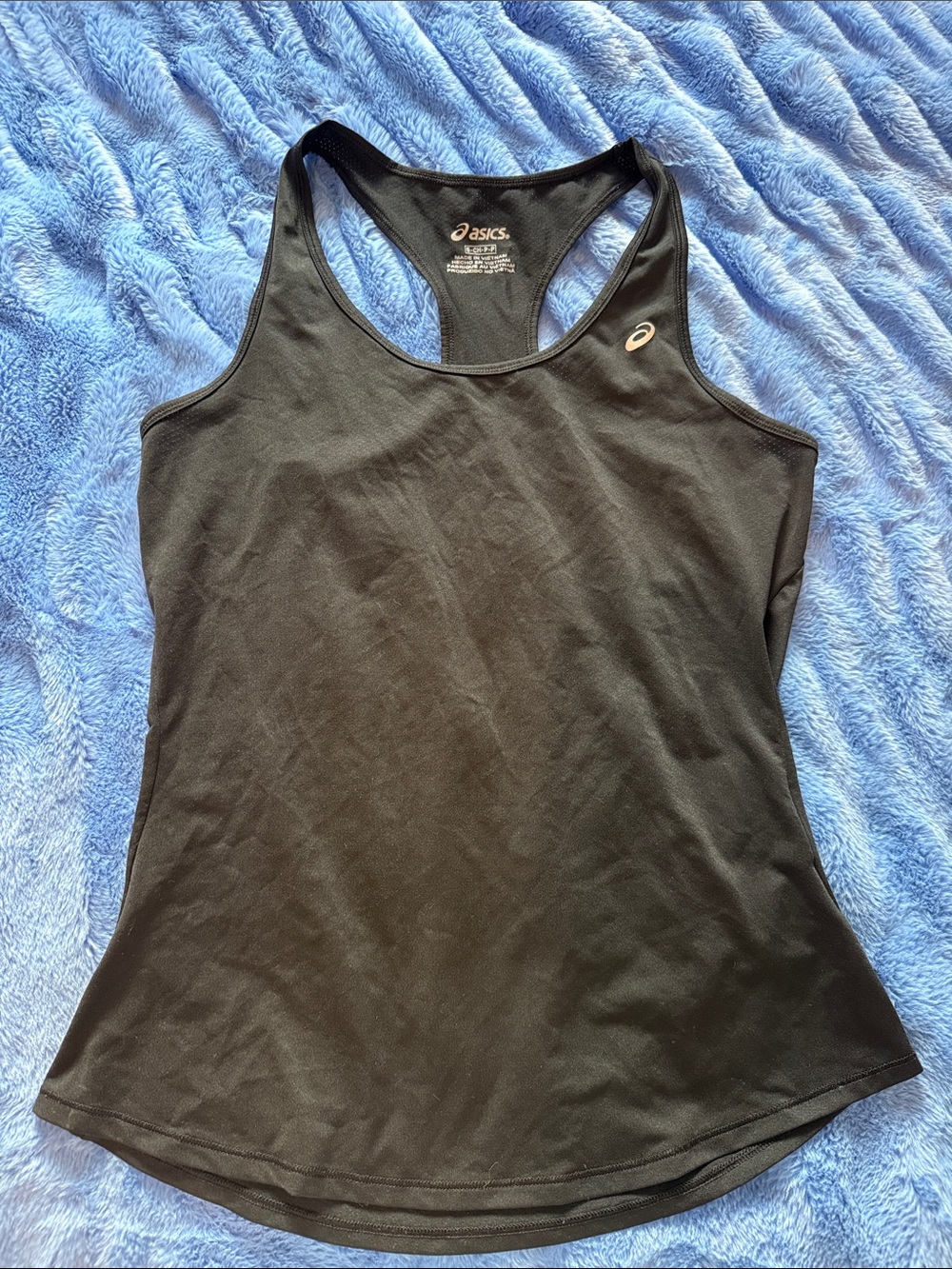 ASICS Black Racerback Performance Tank